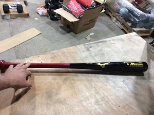 MIZUNO CLASSIC SERIES 33" MZB 62 BBCOR BASEBALLSCHLÄGER BAMBUS SCHWARZ ROTER GRIFF -3 - Bild 1 von 9