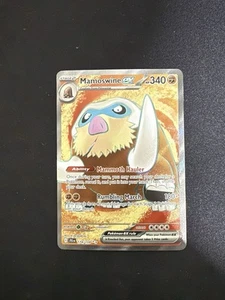 Carta Pokemon Mamoswine ex 174/159 Ourney Together Ultra Rara Full Art Holo NM/M - Foto 1 di 2