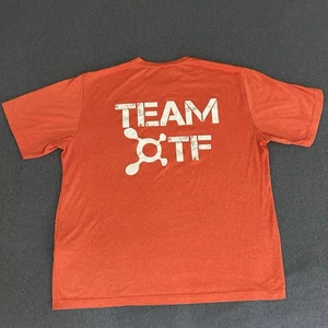 Orange Theory Fitness Team OTF Mens Performance T Shirt M Unisex Short Sleeve - Picture 1 of 10