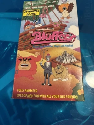 The Bluffers Robots and Rainbows Magic and Mischief VHS Kids Movie Cartoon Weird - Image 1 of 4