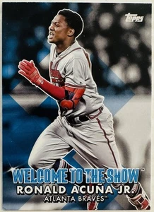 2022 Ronald Acuna Jr. Series 1 Topps Welcome to the Show Insert #WTTS-12 - Picture 1 of 2