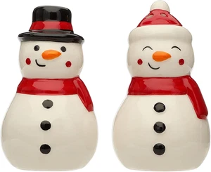 Snowmen Shaker Set, Christmas Kitchen Decorations, Holiday Décor for the Home, C - Picture 1 of 12