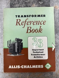Allis-Chalmers Transformer Nachschlagewerk 33 wichtige Fachartikel 1951 - Bild 1 von 12