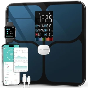 Body Fat Scale,Digital Smart Bathroom Scale for Body Weight, Large Color Disp... - Picture 1 of 9