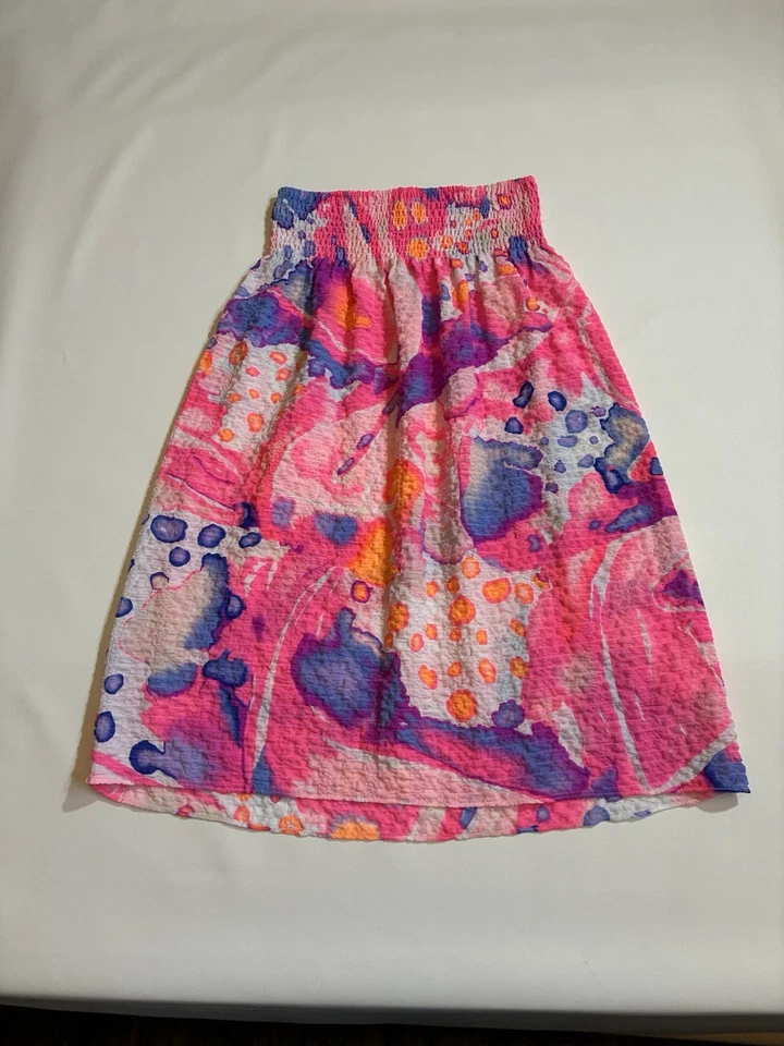Falda para mujer Lilly Pulitzer estampado floral cintura elástica talla XXS Foto 1 de 3