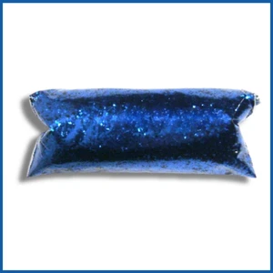 1oz Electric Blue .025" Metal Flake - Professional  Large Old School Style, 30ml - Picture 1 of 6