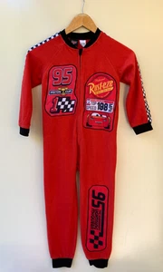 Disney Cars Size 6 Boys Girls Sleep Suit Fleece - Picture 1 of 8