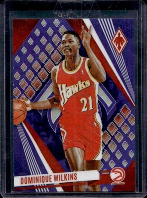 2023-24 Phoenix Dominique Wilkins фиолетовый No84/150 Hawks - Изображение 1 из 2