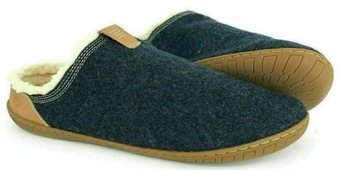 Mocassini pantofole Timberland uomo Torrez Scuff lana marina pelliccia sintetica A1SVQ TAGLIA: 7