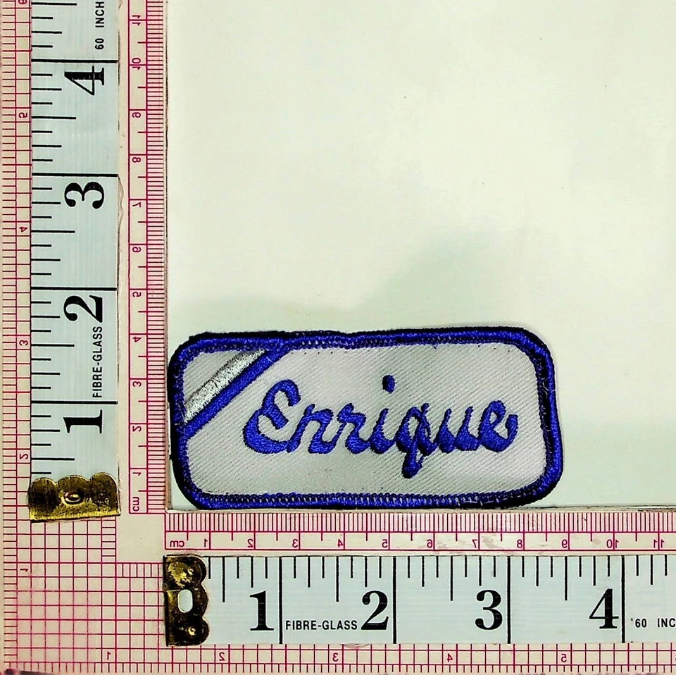 Enrique Name Tag Uniform Patch Badge Applique Crest Logo Emblem - Image 1 of 1