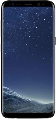 Samsung Galaxy S8 SM-G950U - 64GB - Midnight Black Android  (Unlocked) - Image 1 of 4