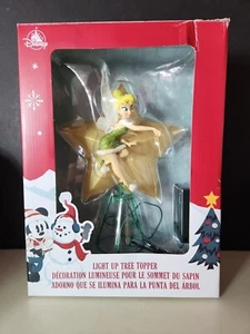 Tinkerbell Light Up Christmas Tree Topper Disney Parks Tokyo Disney NIB - Picture 1 of 8