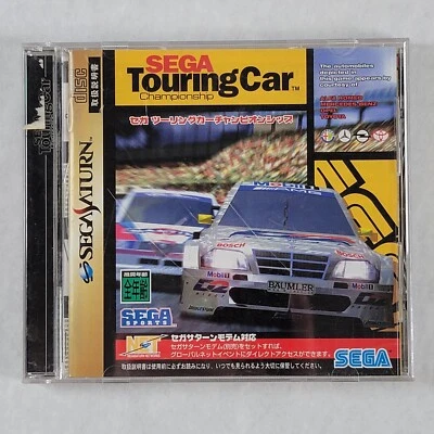 Sega Touring Car Championship Sega Saturn Japan import +obi US Seller - Image 1 of 3