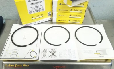 Juego de anillos de pistón de motor PORSCHE 911 911 911SC 3.0L-3.2L 80-89 95mm GOETZ 93010398600 Foto 1 de 4