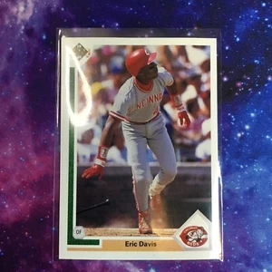 Eric Davis - Vintage - 1991 - Upper Deck #355 Cincinnati Reds - Baseball - Bild 1 von 1