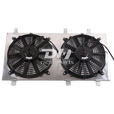 Cubierta de aluminio + ventilador de refrigeración para radiador 2002-2007 Subaru Impreza WRX STI GD/GG Foto 1 de 4