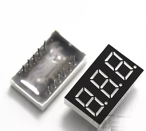 10PCS 0.36 inch 3 digit 7 seg segment Common anode led display Red - Picture 1 of 1