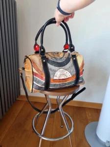 Bauletto Gattinoni planetarium in pelle con tracolla mano e spalle borsa borsett - Foto 1 di 14