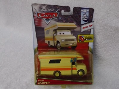 Disney Pixar Cars Movie Deluxe Piston Cup Larry RV Camper Truck Motor Home - Image 1 of 4