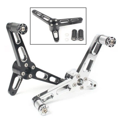 Heel Toe Shifter Fit Harley 2004-2018 Sportster 883 1200 48 Models Black/Silver - Image 1 of 4