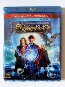 Disney Magic Action Film The Sorcerer's Apprentice on Blu-ray DVD & Digital Copy - Picture 1 of 2