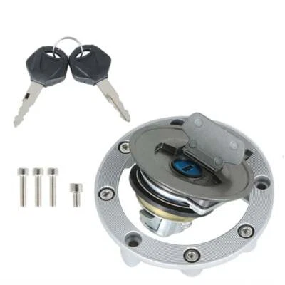 Bloqueo de tapa de gas combustible para Yamaha 01-17 FZ1 2009-2017 FZ6R 15-23 YZF-R1M 16-23 XSR900 Foto 1 de 4