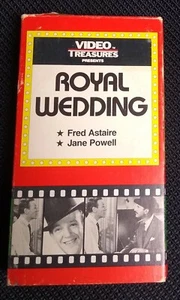 Royal Wedding (1951) - VHS Tape Movie - Comedy - Fred Astaire - Jane Powell - Picture 1 of 3