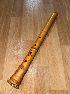 Japanese Instrument Shakuhachi 19inch vertical bamboo flute - Picture 1 of 5