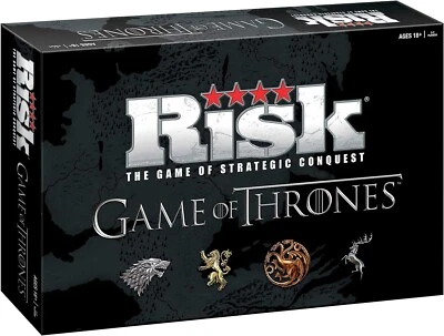 NEW USAOPOLY Risk Themed Game of Thrones Strategy Board Game for G.O.T fans - Image 1 of 4