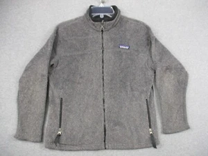 Patagonia Better Sweater Fleece Jacket Full Zip Gray Vintage Youth Large - Picture 1 of 11