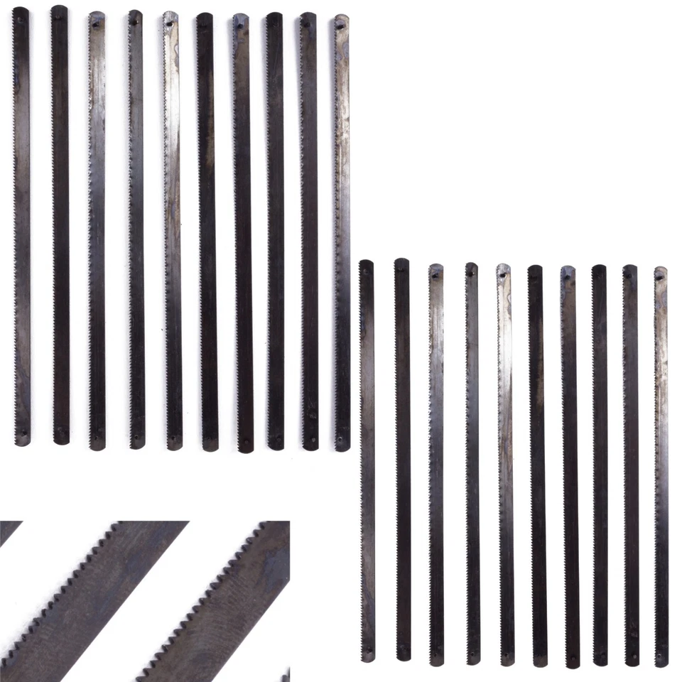 10 Sägeblätter für Mini-Bügelsäge 150 mm Ersatzsägeblatt für Puksäge