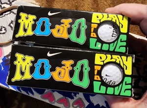 Genuine Nike Mojo Golf Balls WHITE 2 x Pack of Three (OLD STOCK) - Picture 1 of 7