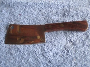 Vintage Beneventi Chevrolet Granger Iowa Cheese Cutter Chrome / Wood Handle Nice - Picture 1 of 2