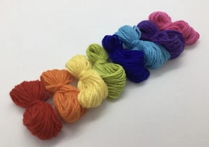 Cashmere darning thread, darning thread, darning wool, rainbow yarn - Picture 1 of 6