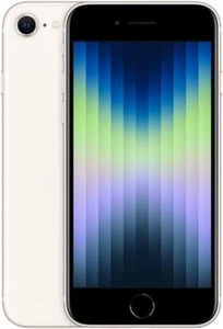 Apple iPhone SE 3ª Generación - 64 GB - Blanco Starlight (Totalmente Desbloqueado) - Imagen 1 de 3