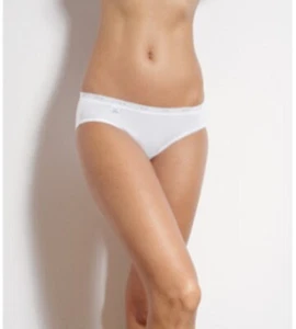 2 SLIP - SLOGGI BASIC MINI DONNA MUTANDA COTONE BIANCO Tg 2 - 5 - BPAK - Picture 1 of 2