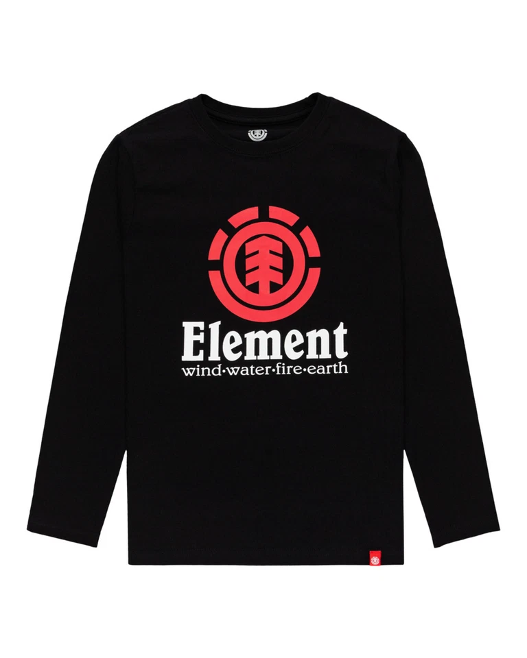 ELEMENT Boy's L/S Shirt VERTICAL - FBK - Size Large (14) - NWT   LAST ONE LEFT - Image 1 of 1