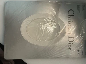 Neue Christian Dior Strumpfhose Vintage Weiß Größe 3 - Bild 1 von 1