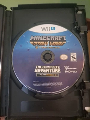 Minecraft: Story Mode Complete Adventure (Nintendo Wii U) Disc Only Needs Buffed - Image 1 of 3