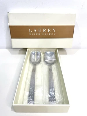 Correa de reloj Ralph Lauren para servidor de ensaladas 2 piezas tenedor de cuchara tradicional LRL nueva Foto 1 de 4