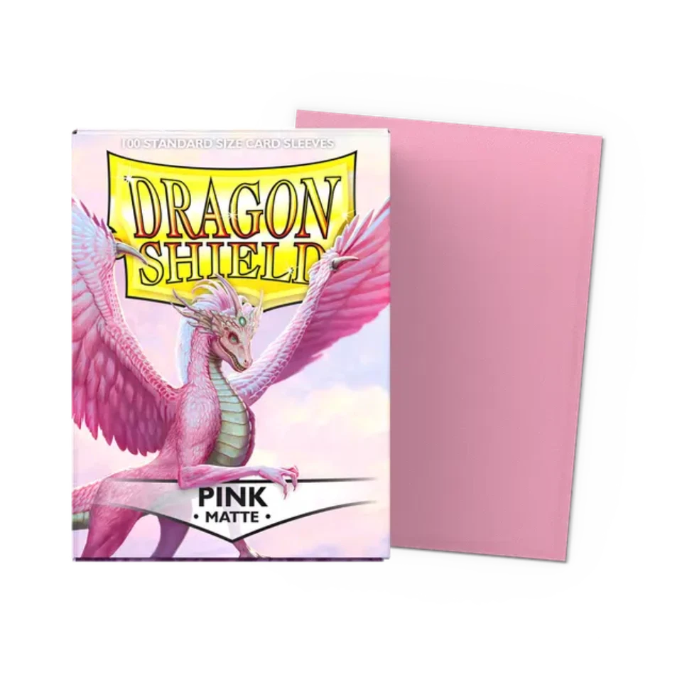 Dragon Shield Juego Fundas 100ct - Rosa Mate Estándar Foto 1 de 1