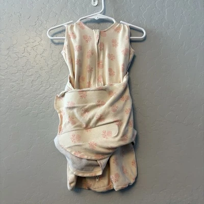 Halo Saco de Dormir Envoltura Manta Usable Rosa Rosa Rubor Estampado Recién Nacido 0-3 Meses Foto 1 de 4