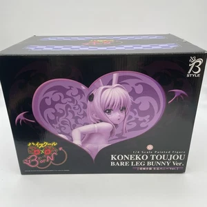 Koneko Toujou Bare Leg Bunny Painted Figure 1/4 High School DxD Japan FREEing - Bild 1 von 7