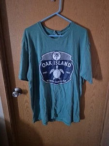 Oak Island, Carolina del Norte Camiseta Adulto 2X-GRANDE - Imagen 1 de 6