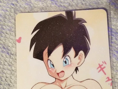 Videl Dragon Ball Z Super Waifu Anime Card ACG Goddess Holo - Image 1 of 2