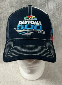Daytona 500 2.21.16 NASCAR Snapback Nero NUOVO CON ETICHETTE!! - Foto 1 di 5