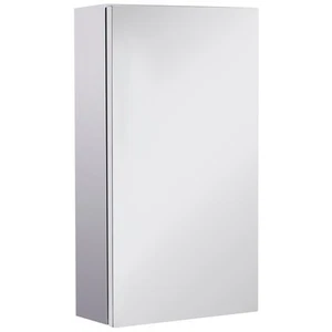 HOMCOM Wall Mounted Bathroom Mirror Glass Cabinet , Refurbished - Picture 1 of 11
