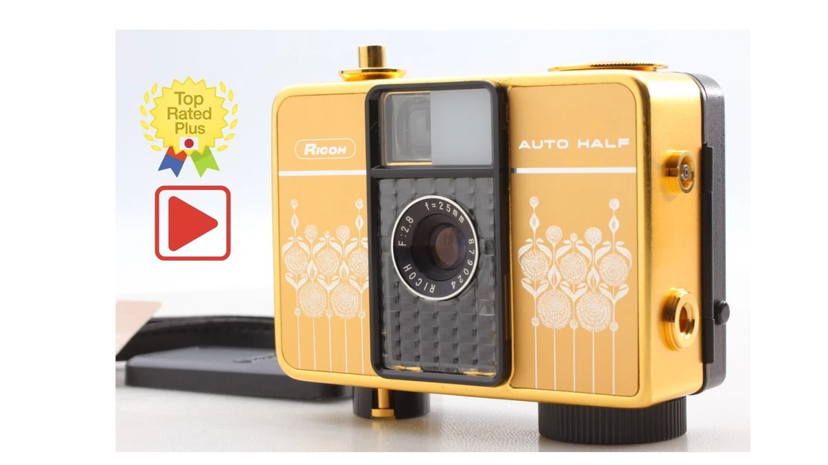 【動作確認済】RICOH フィルムカメラ Auto Half E ゴールド Ricoh Auto Half Frame Film Cameras for sale - eBay