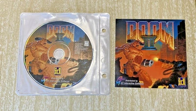 Doom II PC 1994 CD-Rom Windows 95 GT Interactive Software 90's Computer Game - Image 1 of 4