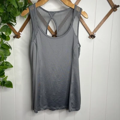 Layer 8 Performance Qwick-dry Athletic Exercise Tank Top Mesh Women’s Sz Large - Image 1 of 4